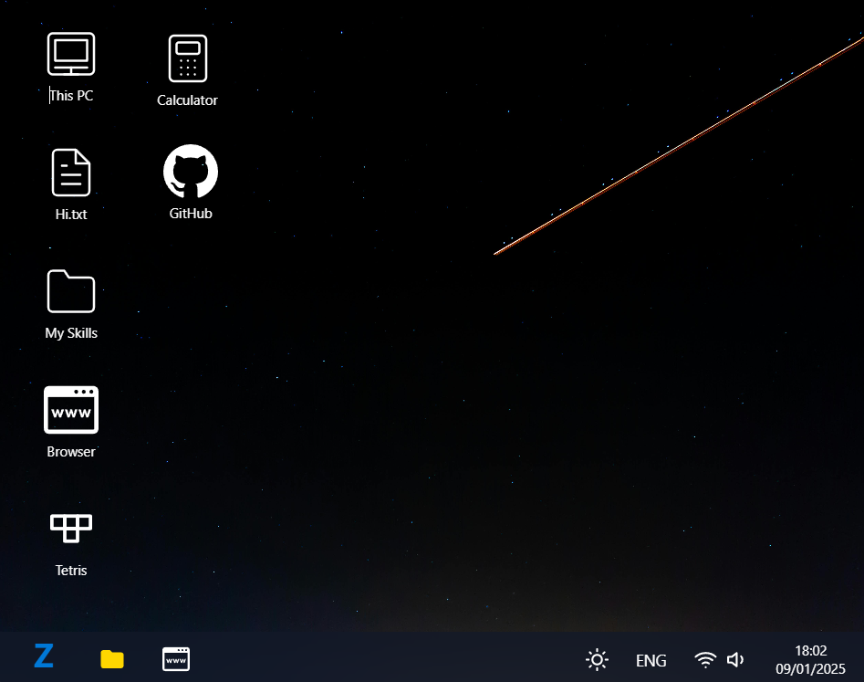 My Desktop project screenshot